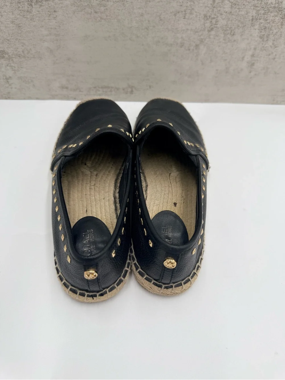 Michael Kors Studded Leather Espadrille Flats | Women’s 6.5